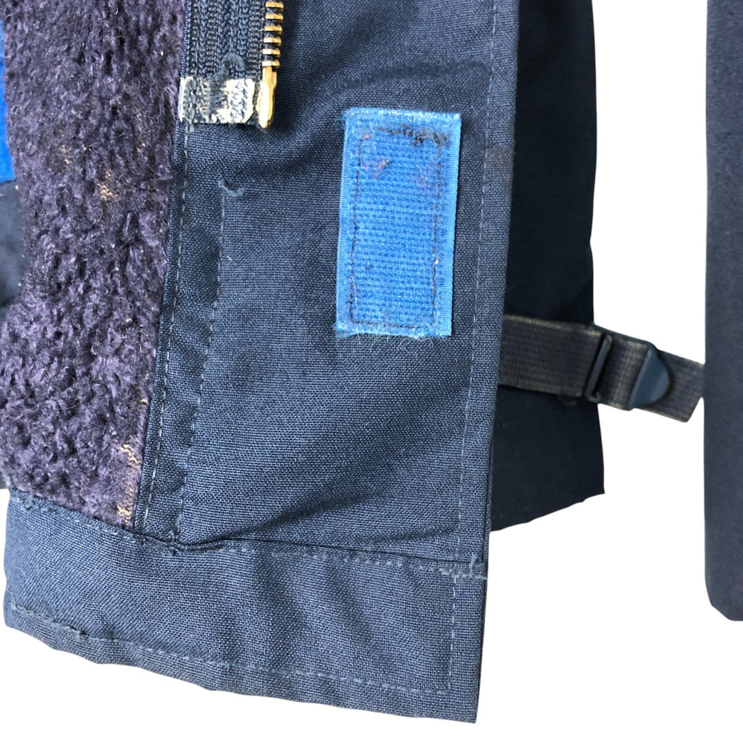 1990'S US Navy Aramid Deck Jacket, Made in USA, Size Medium (38-40), Men's M Aramid navy blue type Vintage Second Hand