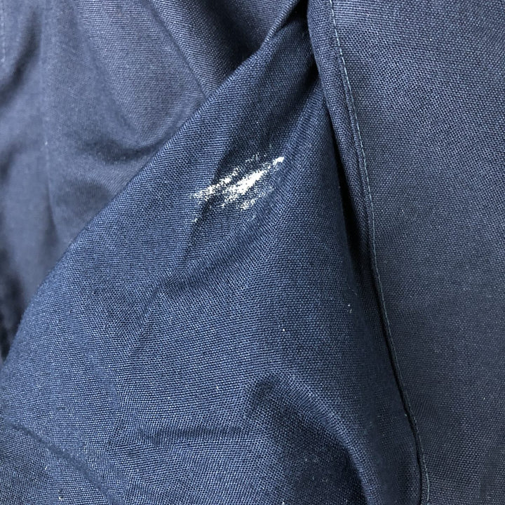 1990'S US Navy Aramid Deck Jacket, Made in USA, Size Medium (38-40), Men's M Aramid navy blue type Vintage Second Hand