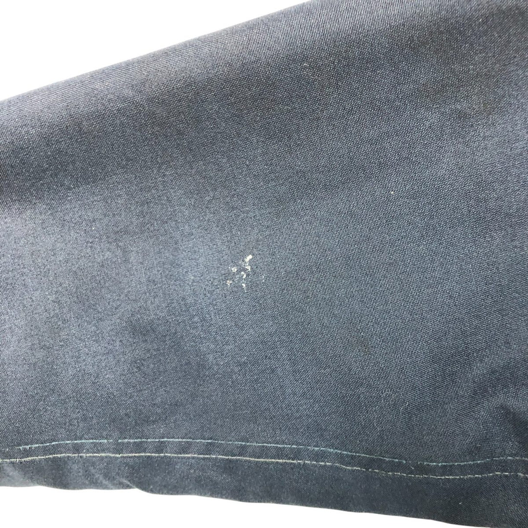 1990'S US Navy Aramid Deck Jacket, Made in USA, Size Medium (38-40), Men's M Aramid navy blue type Vintage Second Hand