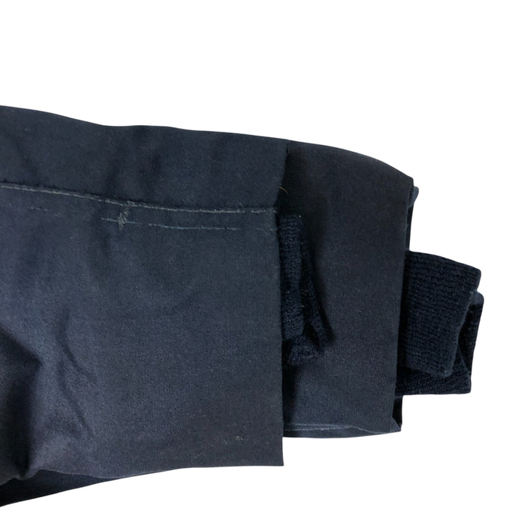 1990'S US Navy Aramid Deck Jacket, Made in USA, Size Medium (38-40), Men's M Aramid navy blue type Vintage Second Hand