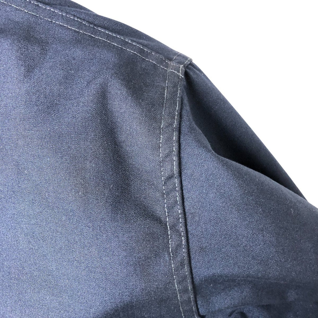 1990'S US Navy Aramid Deck Jacket, Made in USA, Size Medium (38-40), Men's M Aramid navy blue type Vintage Second Hand