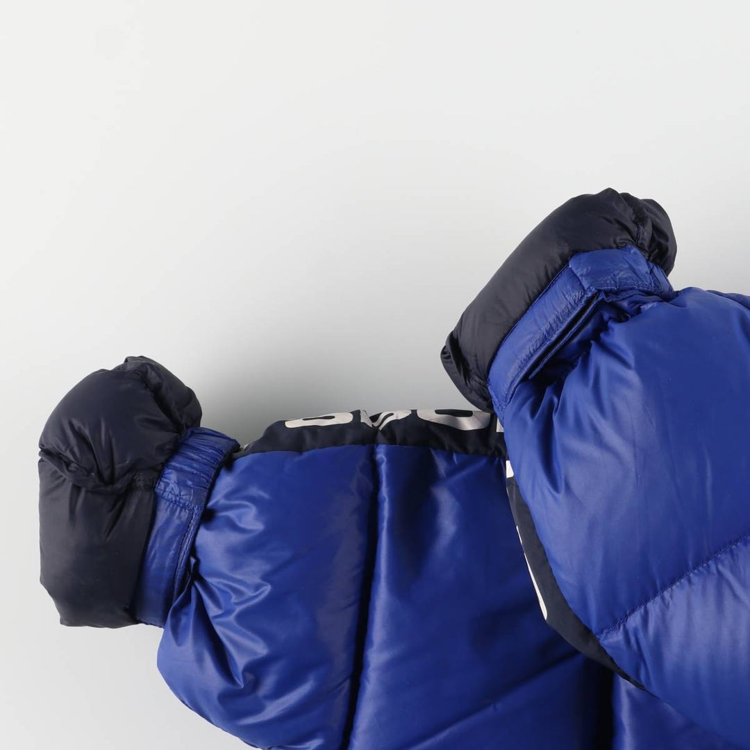 Ralph Lauren POLO SPORT Stars and Stripes Down Jacket, Men's Size Small Nylon blue type Vintage Second Hand