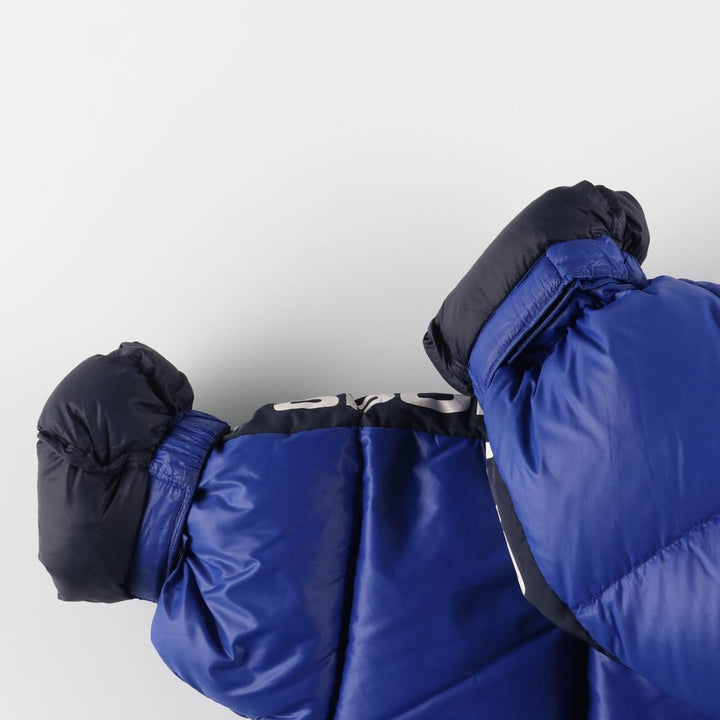 Ralph Lauren POLO SPORT Stars and Stripes Down Jacket, Men's Size Small Nylon blue type Vintage Second Hand