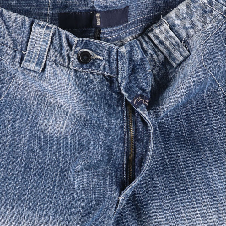 Marithe Francois Girbaud denim shorts, men's size W34 cotton blue type Vintage Second Hand