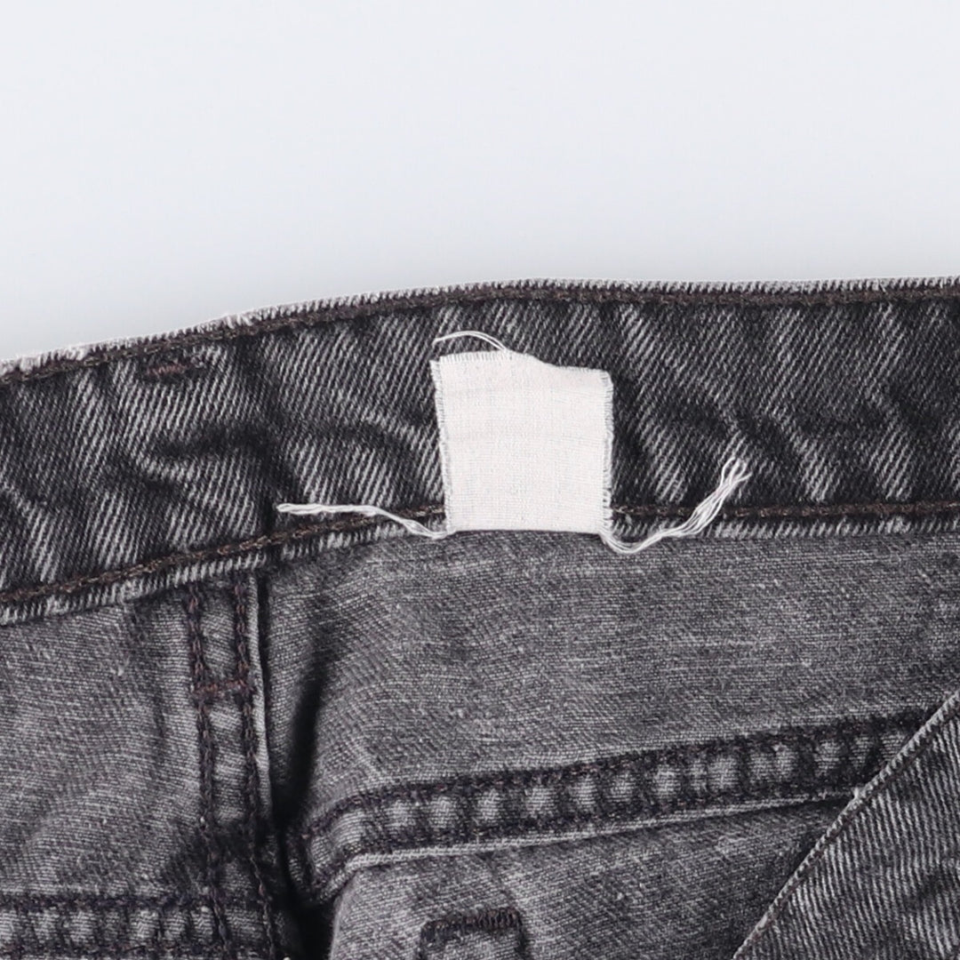 Levi's 560 Loose Fit Tapered Leg Black Denim Pants, Men's Size 33 unclear black type Vintage Second Hand