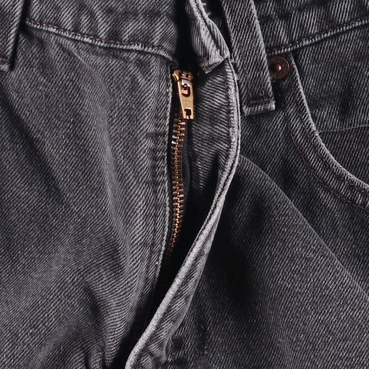 Levi's 560 Loose Fit Tapered Leg Black Denim Pants, Men's Size 33 unclear black type Vintage Second Hand