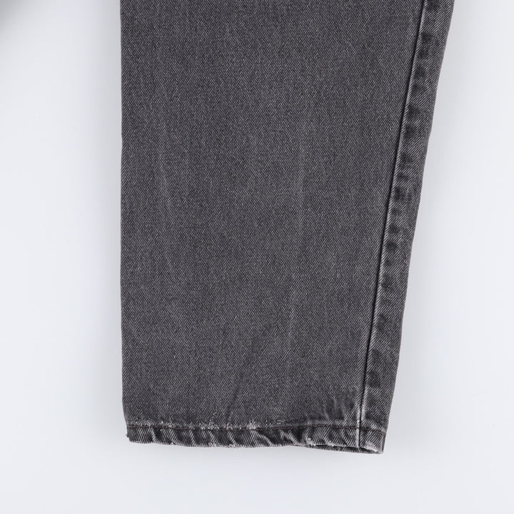 Levi's 560 Loose Fit Tapered Leg Black Denim Pants, Men's Size 33 unclear black type Vintage Second Hand