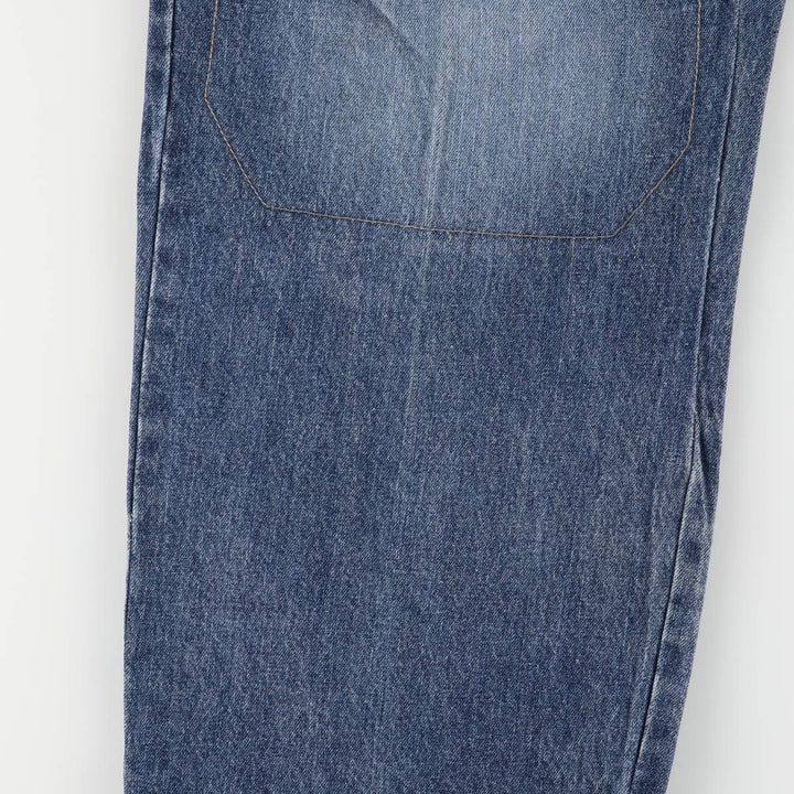 Marithe Francois Girbaud Men's Straight Denim Pants with Tape, Size W35 cotton blue type Vintage Second Hand