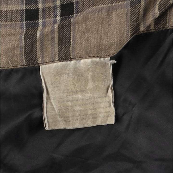 Belstaff Trialmaster GOLD LABEL Waxed Cotton Oiled Jacket, Made in England, Men's Size L unclear brown type Vintage Second Hand