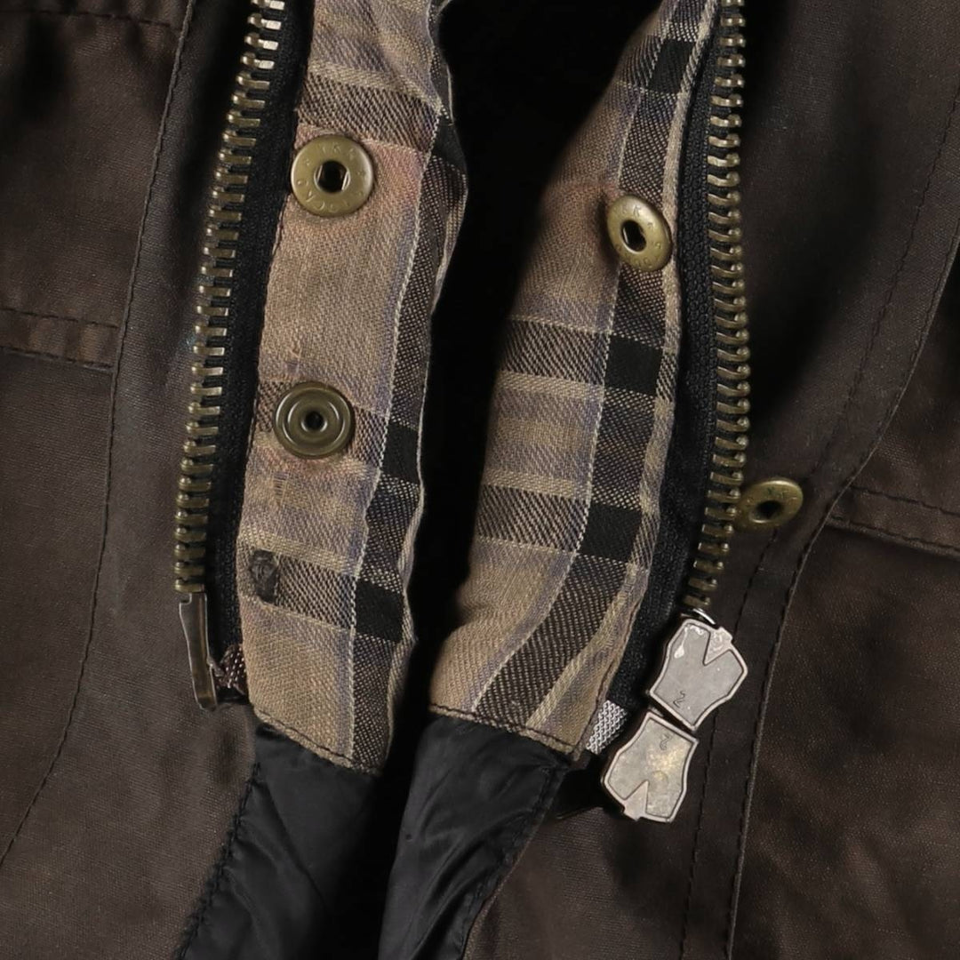 Belstaff Trialmaster GOLD LABEL Waxed Cotton Oiled Jacket, Made in England, Men's Size L unclear brown type Vintage Second Hand