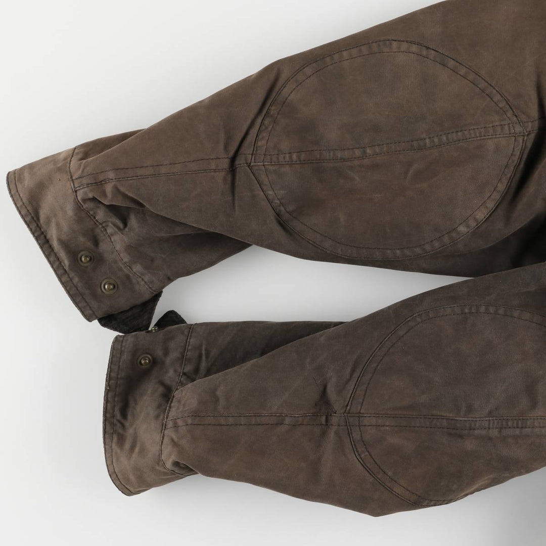 Belstaff Trialmaster GOLD LABEL Waxed Cotton Oiled Jacket, Made in England, Men's Size L unclear brown type Vintage Second Hand