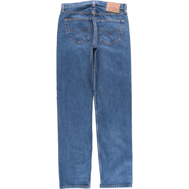 90'S Levi's 501-0118 Straight Denim Pants Made in USA Men's W32 Vintage cotton blue type Vintage Second Hand