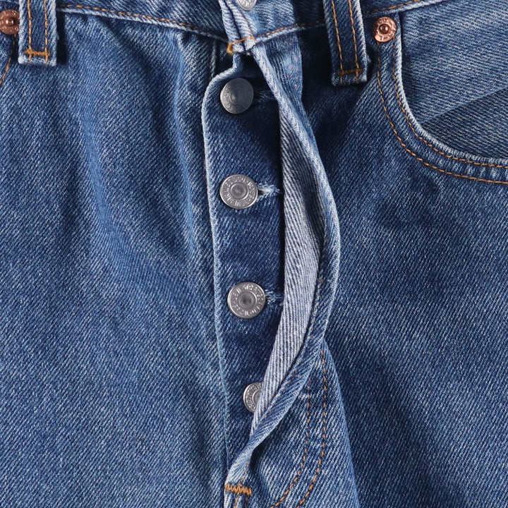 90'S Levi's 501-0118 Straight Denim Pants Made in USA Men's W32 Vintage cotton blue type Vintage Second Hand