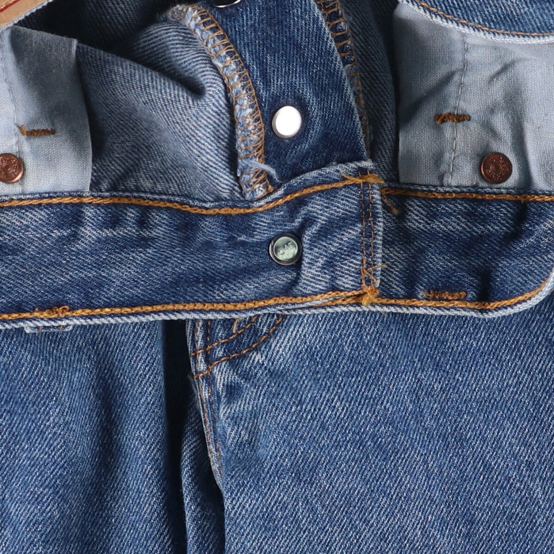 90'S Levi's 501-0118 Straight Denim Pants Made in USA Men's W32 Vintage cotton blue type Vintage Second Hand