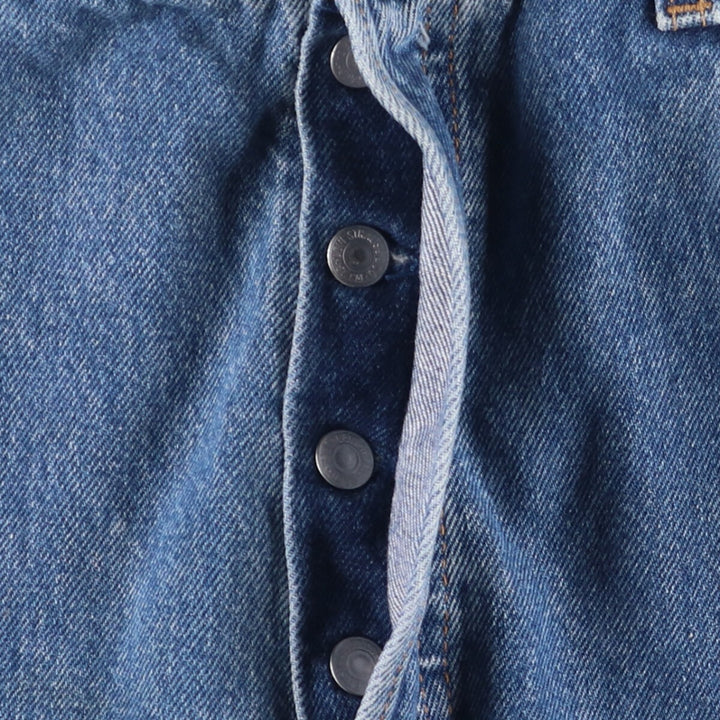 90'S Levi's 501-0114 Straight Denim Pants, Made in USA, Men's, Size 35, Vintage cotton blue type Vintage Second Hand