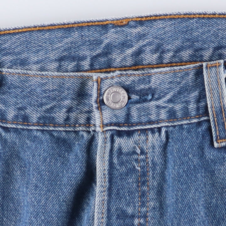 90'S Levi's 501-0114 Straight Denim Pants, Made in USA, Men's, Size 35, Vintage cotton blue type Vintage Second Hand