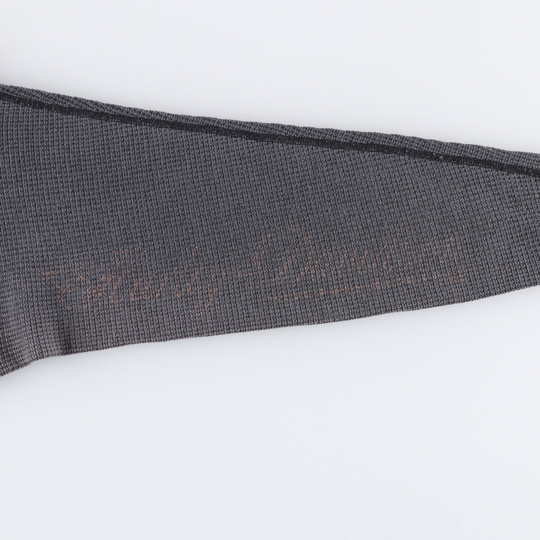 Vintage 80s-90'S JEMORGAN Harley-Davidson floral and rose print thermal long-sleeved T-shirt, waffle, made in the USA, women's size L polyester Charcoal Vintage Second Hand