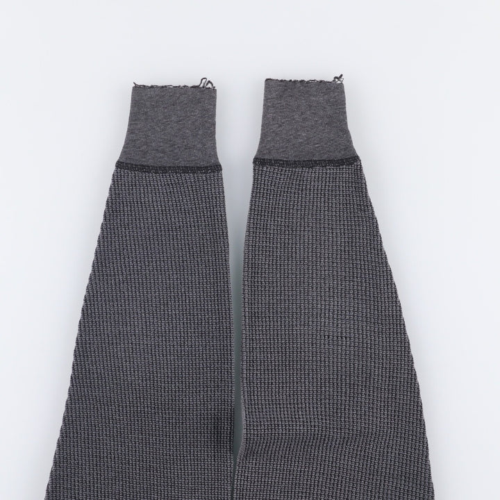 Vintage 80s-90'S JEMORGAN Harley-Davidson floral and rose print thermal long-sleeved T-shirt, waffle, made in the USA, women's size L polyester Charcoal Vintage Second Hand