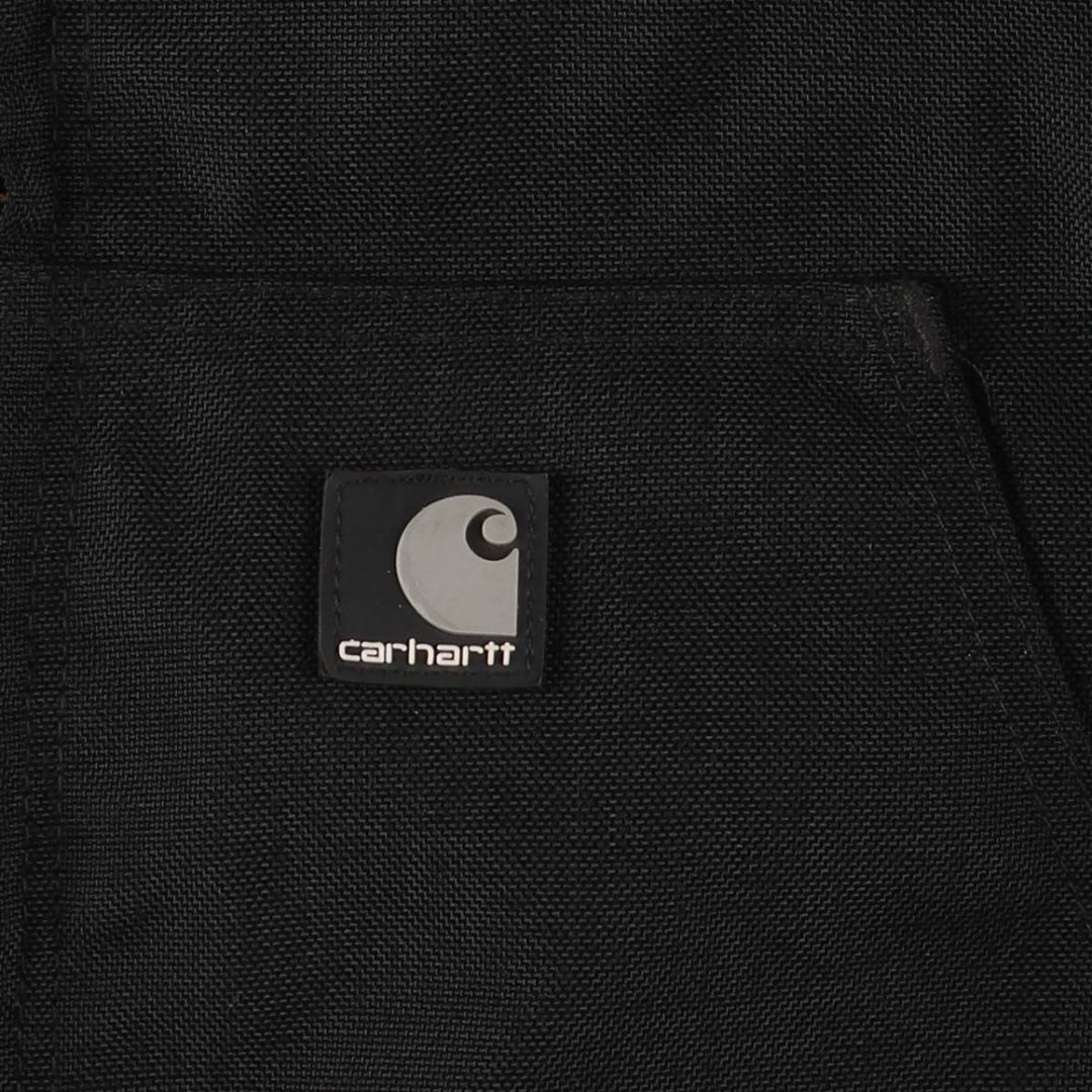 2000'S Carhartt Active Jacket, Padded Nylon Parka, Men's XXL Nylon black type Vintage Second Hand