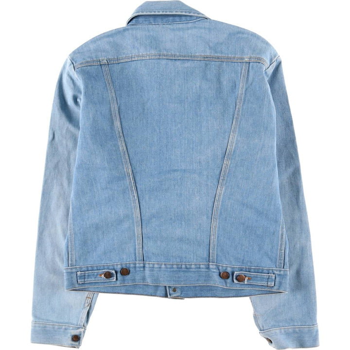 Vintage 70'S Wrangler denim jacket, made in the USA, size L for men cotton blue type Vintage Second Hand