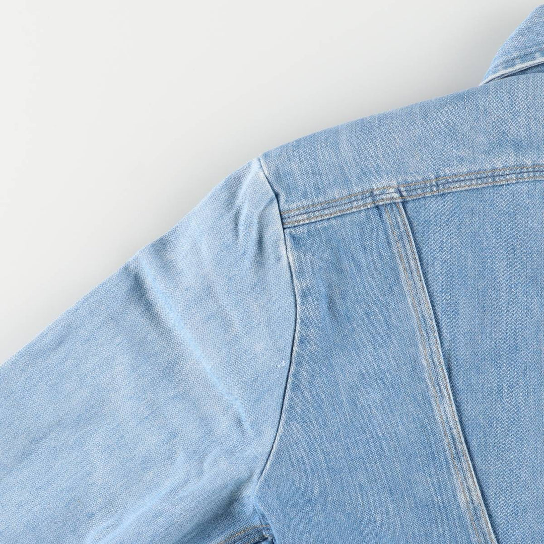 Vintage 70'S Wrangler denim jacket, made in the USA, size L for men cotton blue type Vintage Second Hand