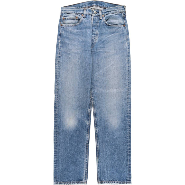 Levi's 501 Straight Denim Pants, Made in USA, Men's, W29, Vintage unclear blue type Vintage Second Hand