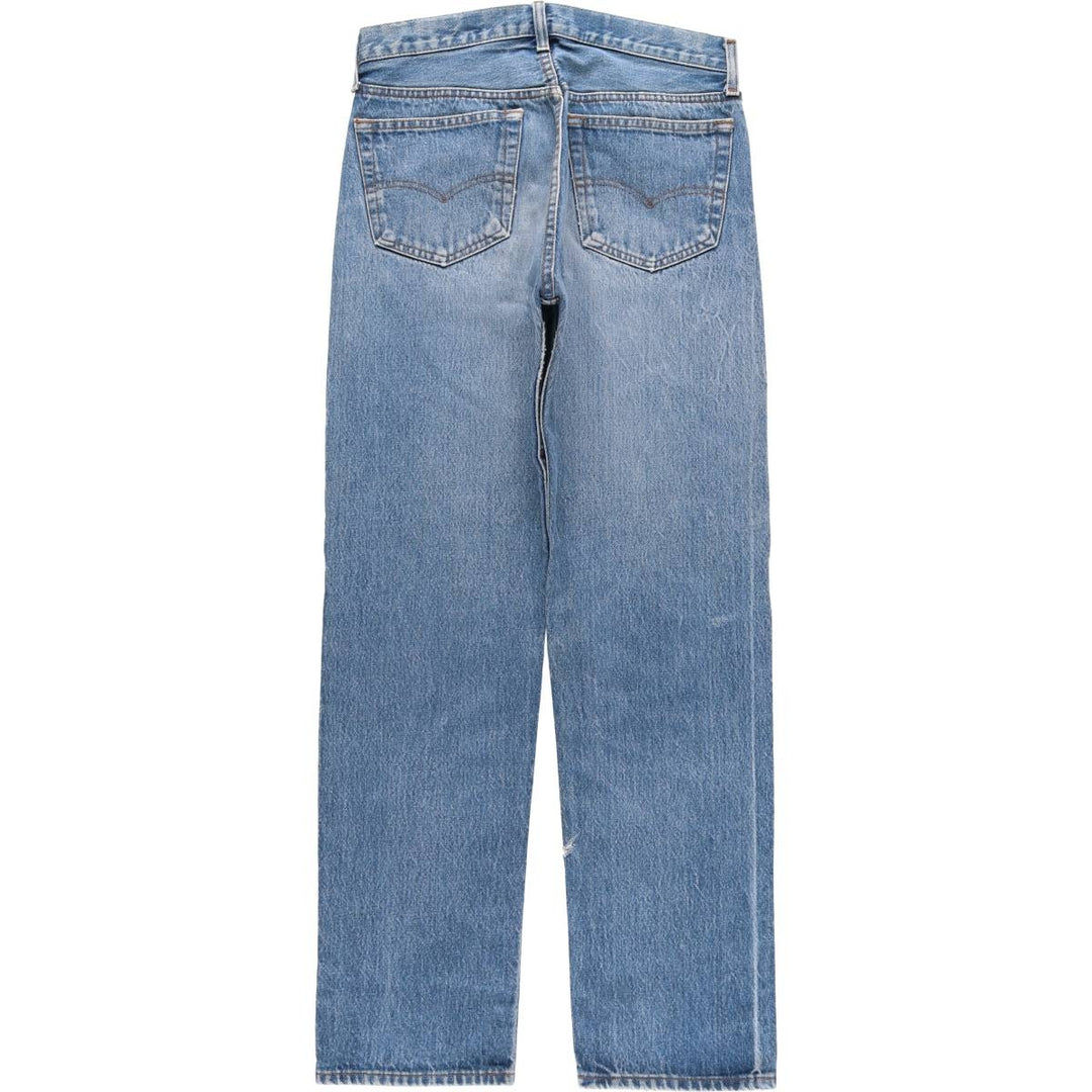 Levi's 501 Straight Denim Pants, Made in USA, Men's, W29, Vintage unclear blue type Vintage Second Hand