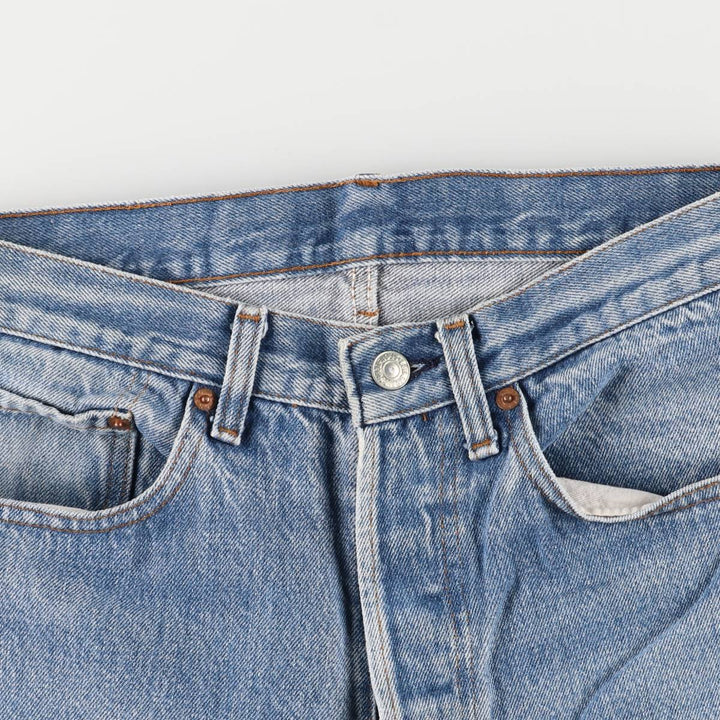Levi's 501 Straight Denim Pants, Made in USA, Men's, W29, Vintage unclear blue type Vintage Second Hand