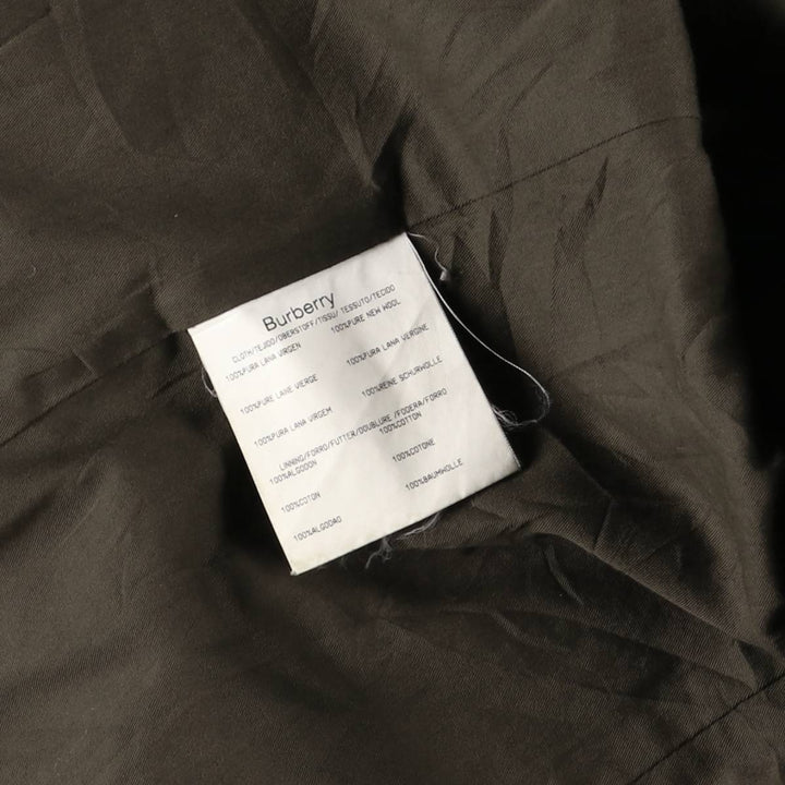 Burberry's BURBERRY LONDON wool jacket, made in Spain, men's size L wool brown type Vintage Second Hand