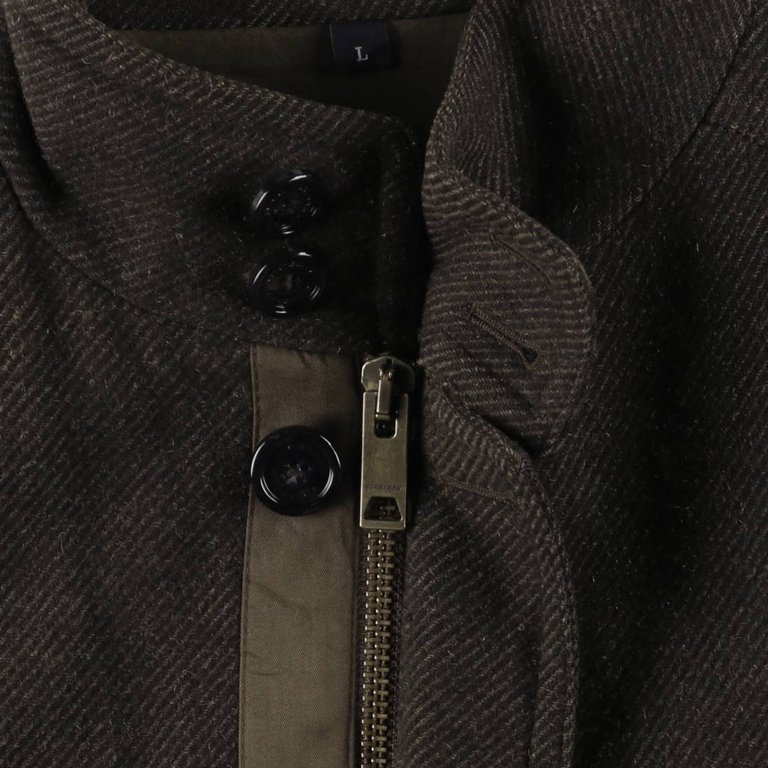 Burberry's BURBERRY LONDON wool jacket, made in Spain, men's size L wool brown type Vintage Second Hand
