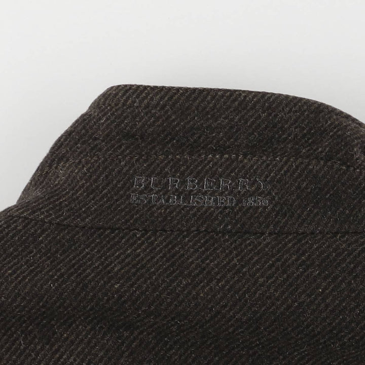 Burberry's BURBERRY LONDON wool jacket, made in Spain, men's size L wool brown type Vintage Second Hand