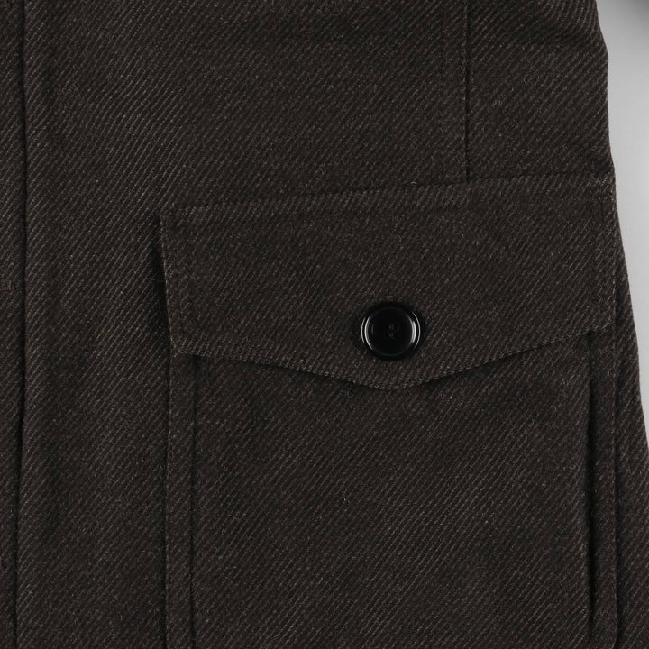 Burberry's BURBERRY LONDON wool jacket, made in Spain, men's size L wool brown type Vintage Second Hand