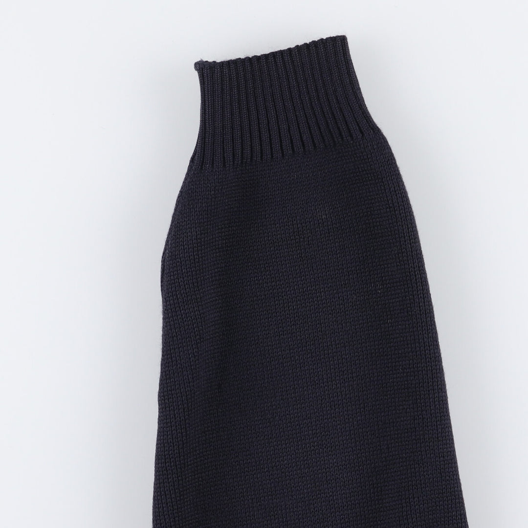 Burberry's wool jacket, men's size XL wool navy blue type Vintage Second Hand