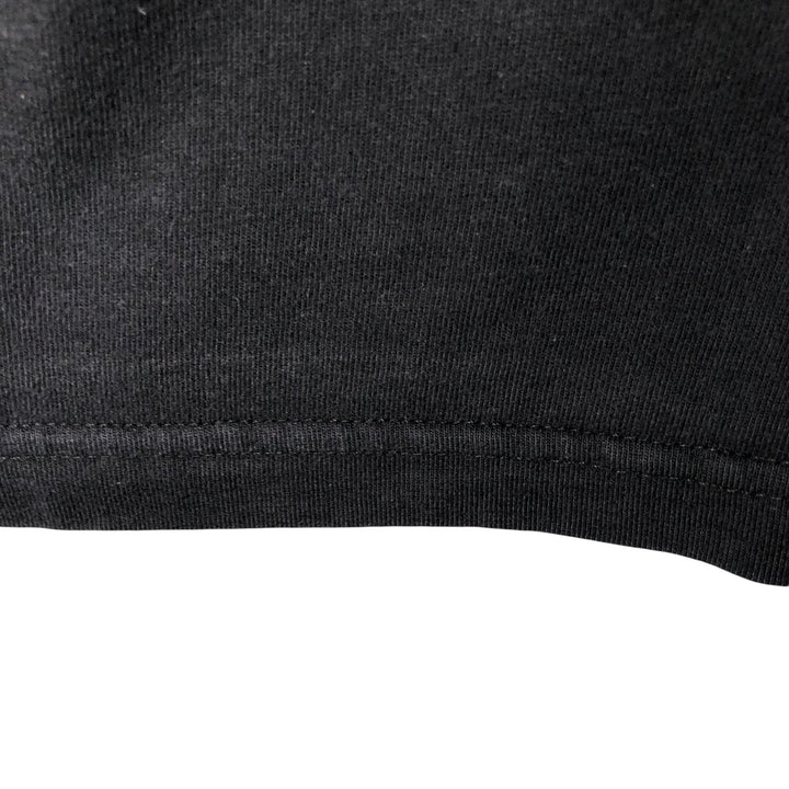 2000'S Harley-Davidson Motorcycle Eagle Pattern Fire Pattern Long Sleeve T-Shirt Made in USA cotton black type Vintage Second Hand