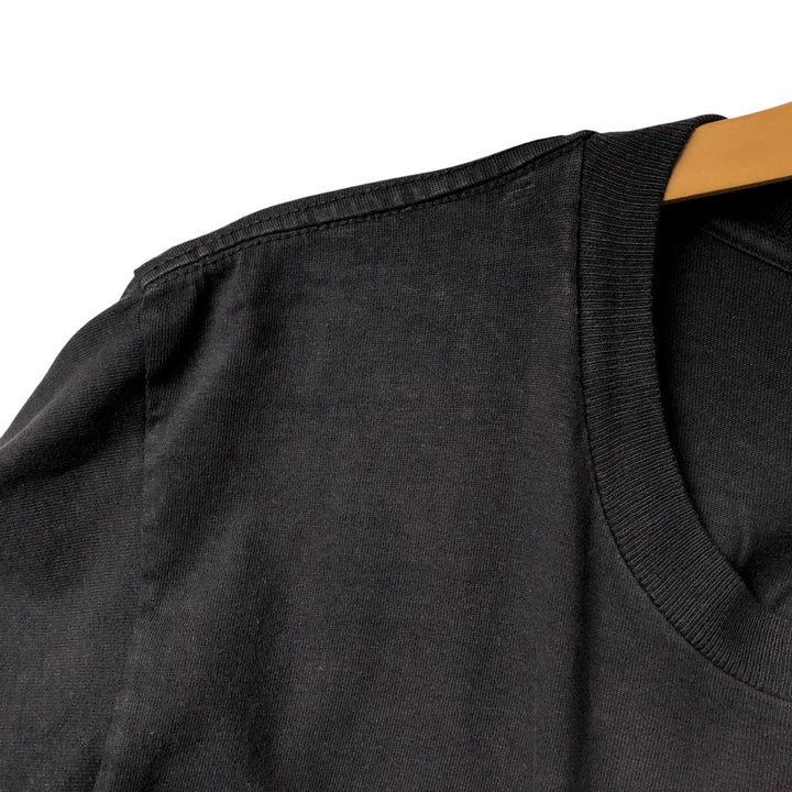 2000'S Harley-Davidson Motorcycle Eagle Pattern Fire Pattern Long Sleeve T-Shirt Made in USA cotton black type Vintage Second Hand