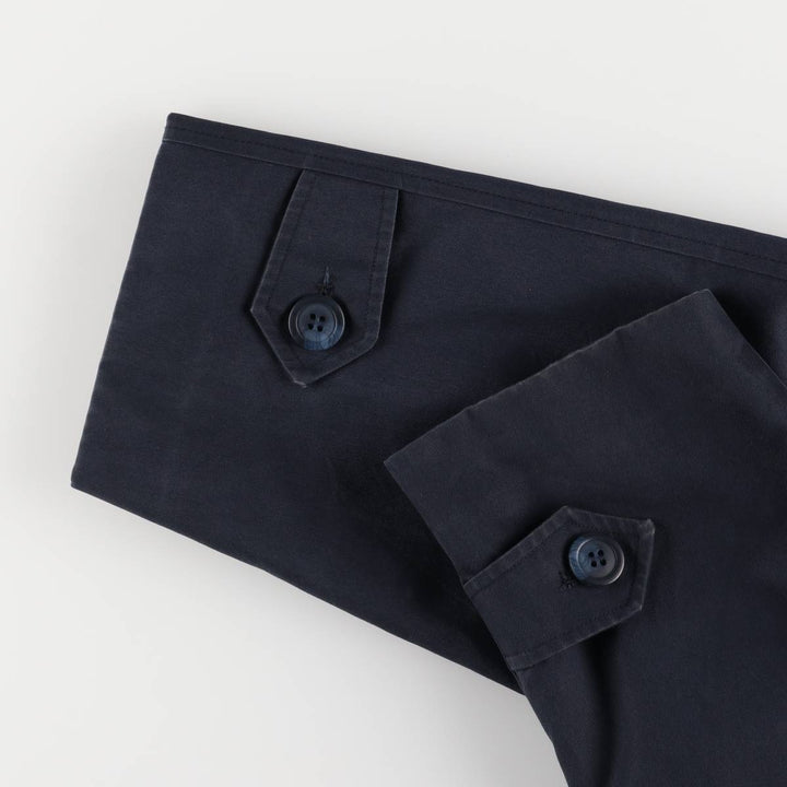 Burberry's BURBERRYS OF LONDON Balmacaan Coat, Men's Size L cotton navy blue type Vintage Second Hand