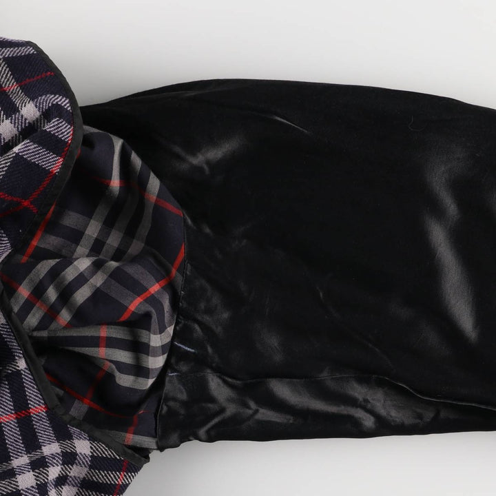 Burberry's BURBERRYS OF LONDON Balmacaan Coat, Men's Size L cotton navy blue type Vintage Second Hand