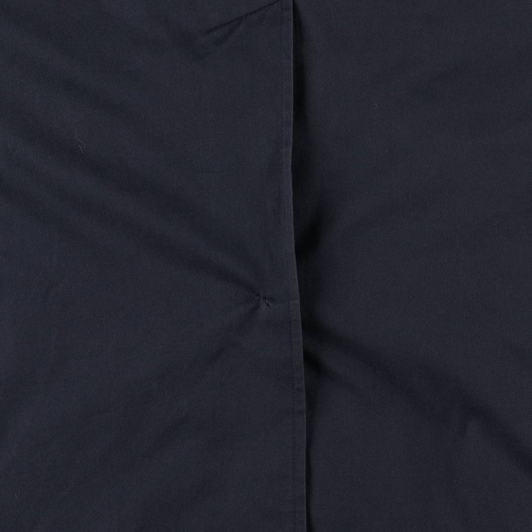 Burberry's BURBERRYS OF LONDON Balmacaan Coat, Men's Size L cotton navy blue type Vintage Second Hand