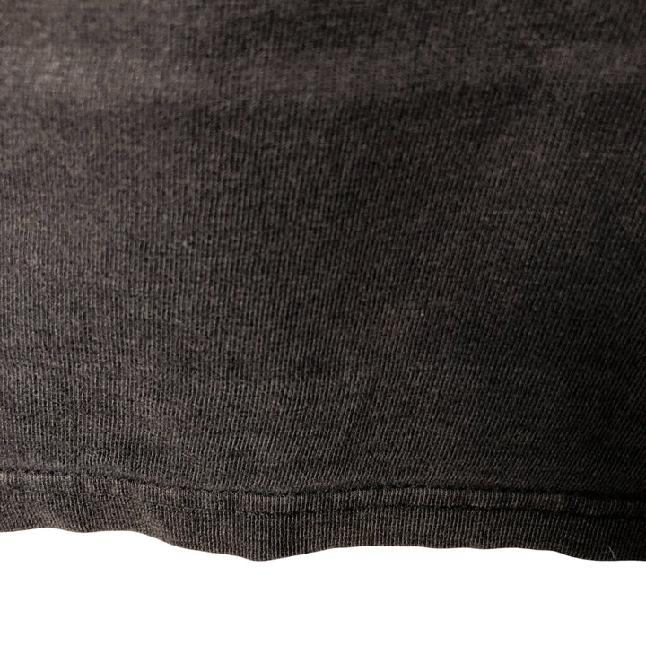 2000'S Harley-Davidson Motorcycle Eagle Pattern Fire Pattern Long Sleeve T-Shirt Made in USA cotton Charcoal Vintage Second Hand