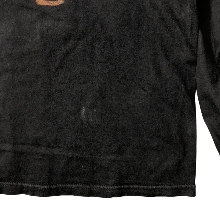 Vintage 90'S Harley-Davidson Motorcycle Tribal Long Sleeve T-Shirt, Made in USA, Men's Size XL cotton black type Vintage Second Hand