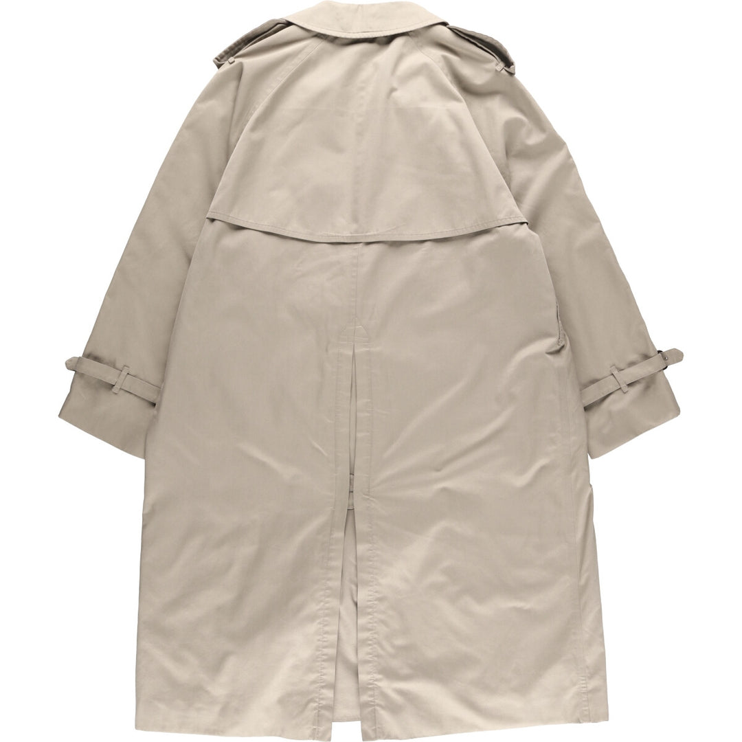 90'S Burberry trench coat, made in England, men's size XL, vintage cotton Beige type Vintage Second Hand