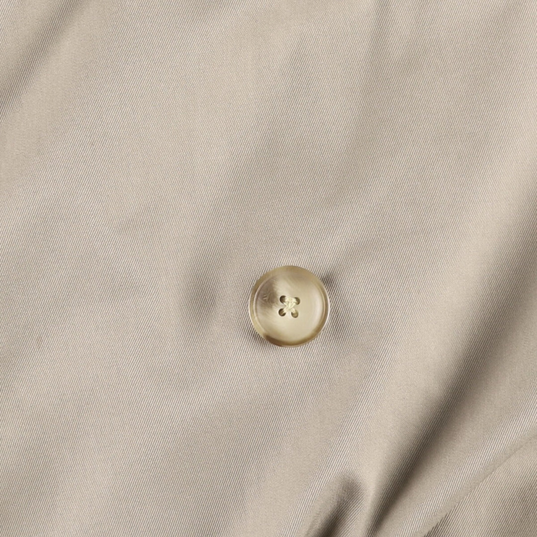 90'S Burberry trench coat, made in England, men's size XL, vintage cotton Beige type Vintage Second Hand