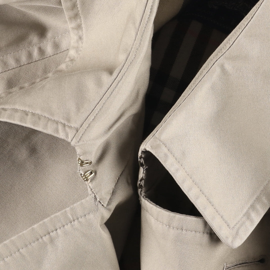 90'S Burberry trench coat, made in England, men's size XL, vintage cotton Beige type Vintage Second Hand