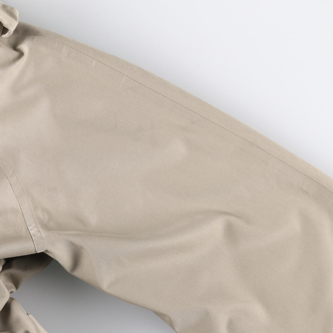 90'S Burberry trench coat, made in England, men's size XL, vintage cotton Beige type Vintage Second Hand