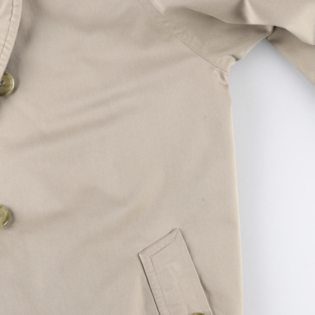 90'S Burberry trench coat, made in England, men's size XL, vintage cotton Beige type Vintage Second Hand
