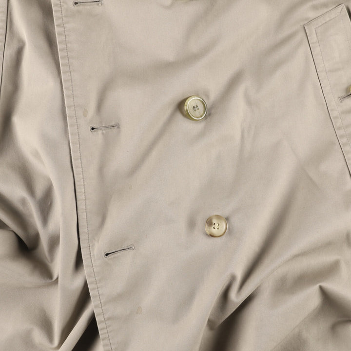 90'S Burberry trench coat, made in England, men's size XL, vintage cotton Beige type Vintage Second Hand