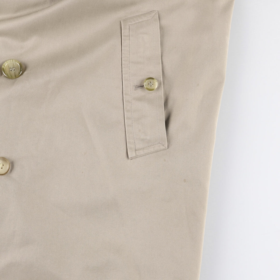 90'S Burberry trench coat, made in England, men's size XL, vintage cotton Beige type Vintage Second Hand