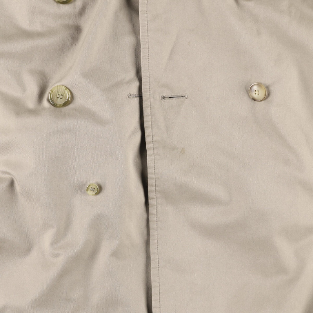 90'S Burberry trench coat, made in England, men's size XL, vintage cotton Beige type Vintage Second Hand