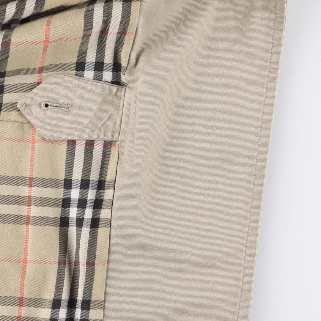 90'S Burberry trench coat, made in England, men's size XL, vintage cotton Beige type Vintage Second Hand