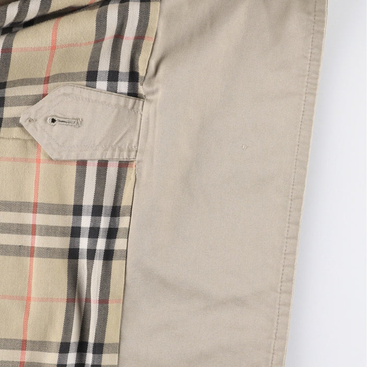 90'S Burberry trench coat, made in England, men's size XL, vintage cotton Beige type Vintage Second Hand